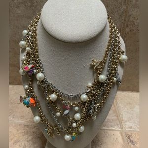 Ann Taylor Nautical Summer Statement Necklace